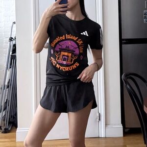 adidas Black Performance Crewneck Tee